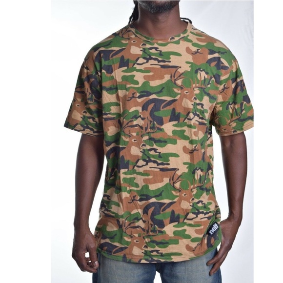 Neff Other - Neff DEER/BUCK Camo T-shirt